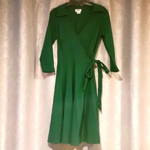 Unique Vintage Wrap Dress